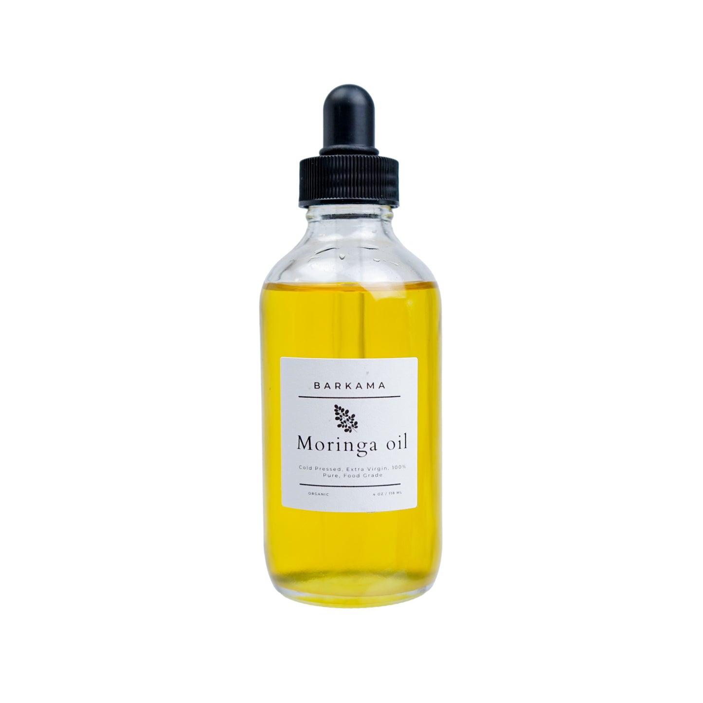 Moringa oil (cold pressed, extra virgin, 100%pure) - 4 oz